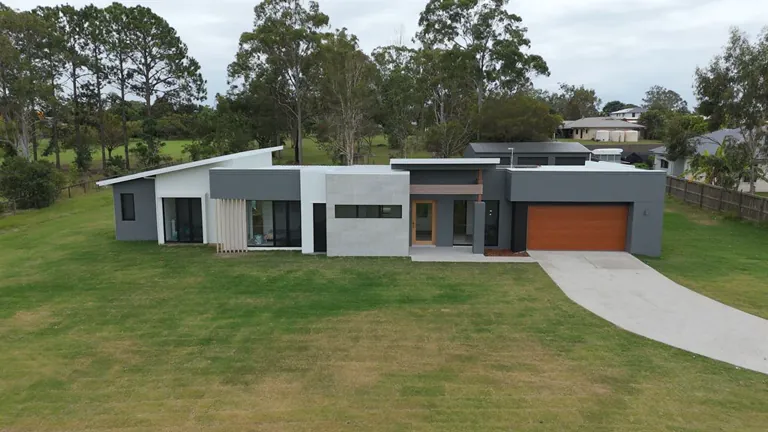 A builder shows off a completed custom home (2026)