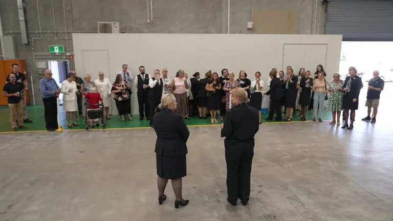 A new business location opening event (2023)
